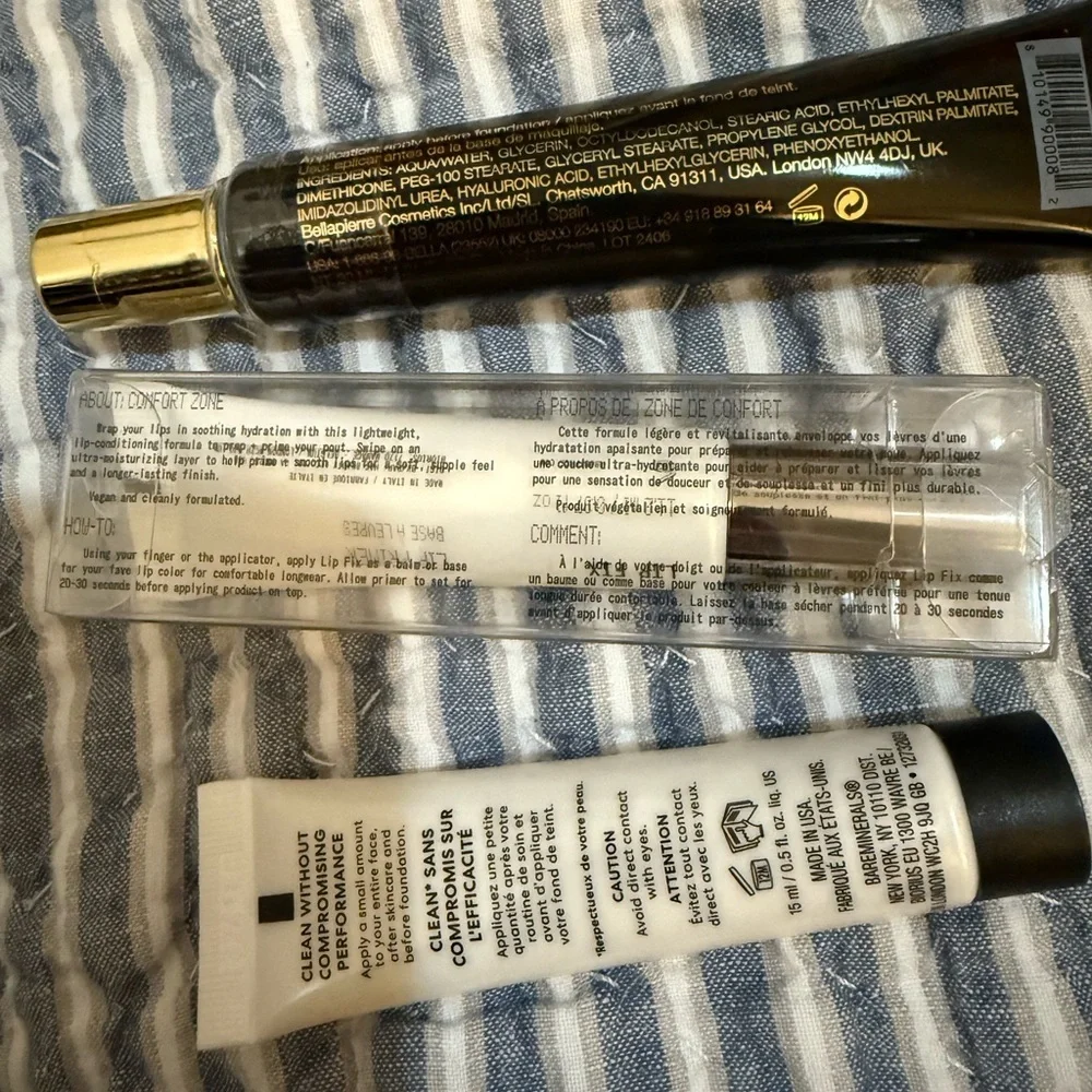 New Primer Set Bellapierre, About Face, Bare Minerals - Picture 2 of 2